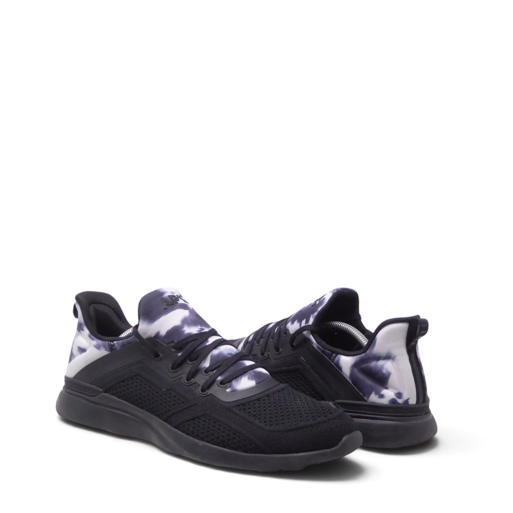 APL Mens TechLoom Tracer Black White Tie Dye Training Shoes Size 12